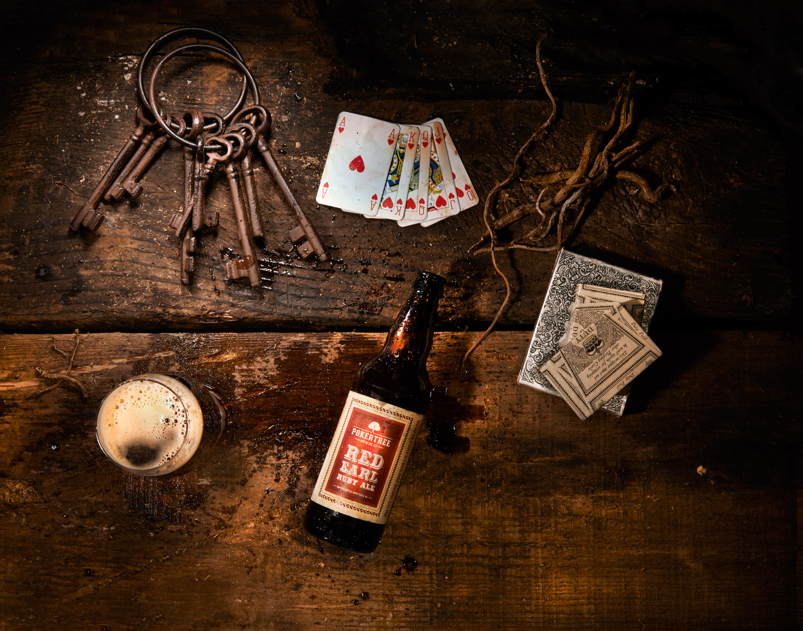 Pokertree Brewing Company Set Styling, Photography and Post-Production by White Cloud Photographic